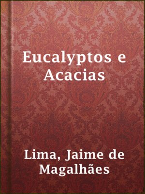 Eucalyptos e Acacias - ebook